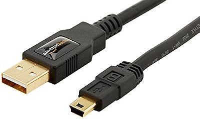 AmazonBasics Câble USB 2.0 mâle A vers mâle mini B 0,9 m