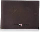  Tommy Hilfiger Herren JOHNSON CC AND COIN POCKET Geldbörsen, Braun (BROWN 204), 13x10x2 cm
