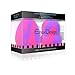 EmaxDesign 2 Pieces Makeup Blender Sponge Set - Random Pattern, Foundation Blending Blush Concealer Eye Face Powder Cream Cosmetics Makeup Sponges. latex free, non-allergenic and odour free.