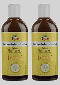 Mountain Herbs Natural Hair Wash (250 ml 2 Bottles)