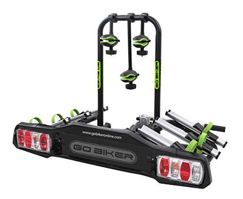 GO BIKER Portabicicletas Ranger de 3 Bicicletas
