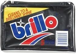 5 X Brillo Pads Multi-use Soap Pads Cleaning Clean Bathroom Kitchen All Purpose
