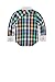 Kanz Baby Boys Hemd 1/1 Arm Checkered Polo Long Sleeve Shirt, Multicoloured (y/d Check Multicolored 0002), 6-9 Months