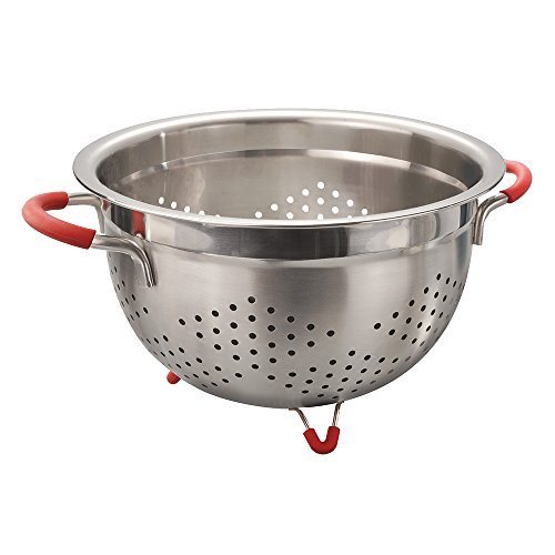 Edelstahl Küchensieb Ø 28 cm Salat Sieb Seiher Nudelsieb Abtropfsieb Salatsieb