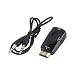 Produktbild HDMI Stecker auf VGA Buchse Konverter Adapter mit Audio Kabel für PC HDTV + 3,5 mm AV Audio Kabel für PC schwarz