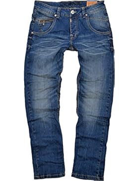 Timezone Herren Jeans Harold blau (middle blue wash 3819)