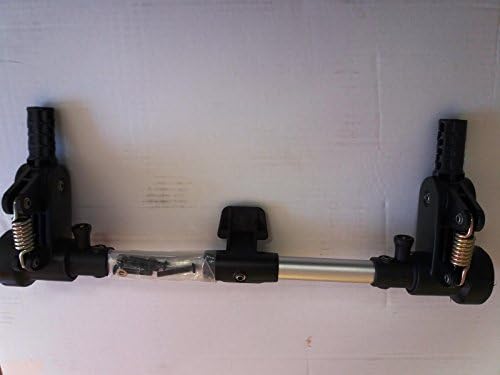 Hauck Malibu All in One Axle and Brake Unit, Rear, Silver/Black