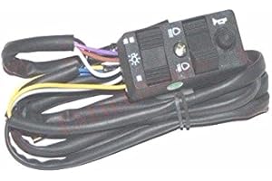 Enfield County vespa scooter corno DIP mestolo di luce con interruttore on off tipo px PK T5 ET3 Efl