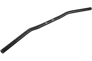 KIMISS Guidon mm – Personnalisé 740 mm/29,1 in universel avec diamètre 22 mm (noir mat)