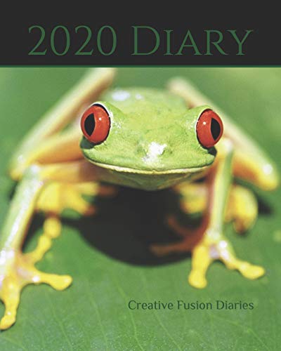 2020 Dairy: Weekly Planner & Monthly Calendar - Desk Diary, Journal, Frogs, Amphibians, Wildlife, - 8x10" 2020 Dairy: Weekly Planner & Monthly Calendar - Desk Diary, Journal, Frogs, Amphibians, Wildlife, - 8x10"