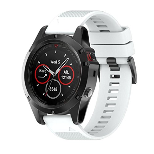 garmin fenix 5 white