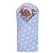 Produktbild Sevira Kids Baby Boys' Sleeping Bag Blue blue From Birth, 80 x 80 cm