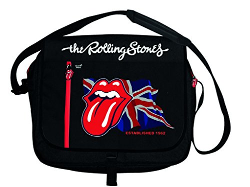 Preisvergleich Produktbild Quo Vadis Rolling Stones Umhängetasche – 36 x 33 cm
