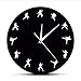 Produktbild Waofe Taekwondo Karate Wanduhr Kampfkunst Karate Club Moderne Wanddekor Kampfsport Kung Fu Exklusive Wanduhr Uhr