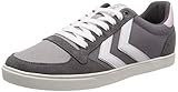 hummel sneaker herren Erstklassiger Tragekomfort hummel Unisex-Erwachsene Slimmer Stadil Low Sneaker, Grau (Castle Rock 2600), 39 EU