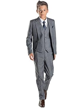 Paisley of London Anzug, für Jungen, Hochzeit, Pagenjunge, Grau, 12–18Monate,13Jahre