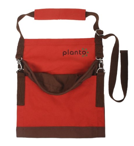 planto 90004 Profi-Pflücktasche Einfaches Ernten mit intelligenter Pflücktasche! Beide Hände zum Pflücken frei! Bequem durch gepolsterten Nackenriemen. Tasche kann zum Leeren komplett geöffnet werden.