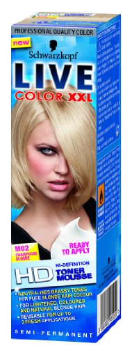 LIVE Color XXL M01 Icy Platinum HD Toner Mousse
