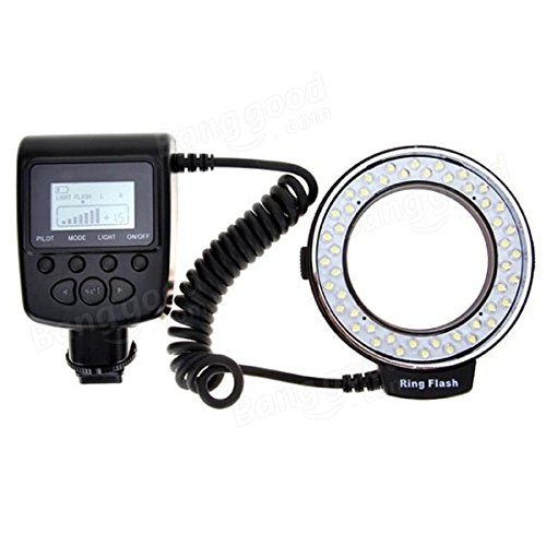 Doradus aputure 48pcs HL-48 marco circulaire torique LED flash de lumi  re pour Canon  Nikon  Olympus Panasonic appareil photo reflex num  rique