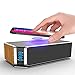 Produktbild Demarple Wireless Qi Compatible Charing Digital Alarm Clock Bluetooth Lautsprecher FM/AM Radio aufladbar für iPhone 8, Xs, XS Max, XR, X, und Android