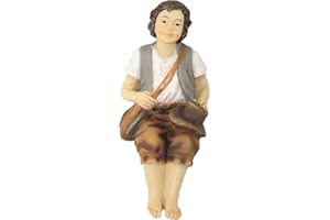 DEKOP Krippenfiguren, Wanderer sitzend passend für 7cm Figuren (44635095319)