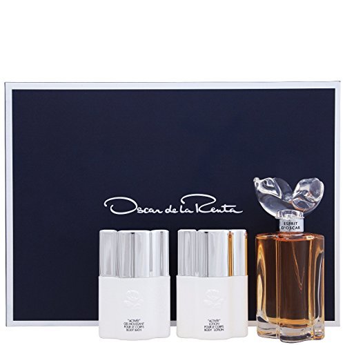 Esprit D'Oscar by Oscar de la Renta Eau de Parfum Spray 100ml, Body Bath 50ml & Body Lotion 50ml