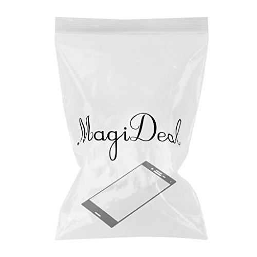 MagiDeal 9H Gebogenes Gehärtetes Glas Folie Displayschutz Displayschutzfolie Für Sony Xperia X Compact – Schwarz - 2