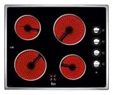 Color Negra Teka VT CM - Placa Vitrocerámica Vtcm Con Mandos Laterales