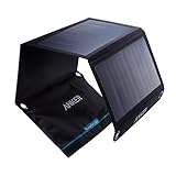 Anker PowerPort Solar - Chargeur Solaire Portable 21W 2 Ports USB pour iPhone X / 8 / 8 Plus / 7 / 7 Plus / 6 / 6 Plus, iPad Air 2 / mini 3, Galaxy S6 / S6 Edge et bien d'autres