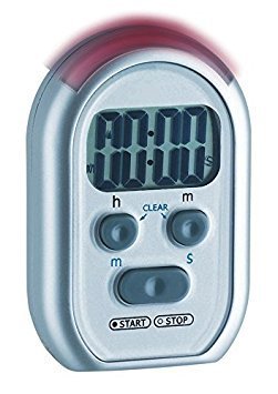 x-wlang 3-in-1 Alarm Timer 1013 mit Schwingungen(Vibration),Tonsignal und Blinklicht (Küche timer, medizinischer Timer, therapeutischer Timer) - 3