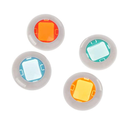 Gazechimp 4 Stück Farb-Nahlinse Farbfilter für Fuji Fujifilm Instax Mini-8-Kamera -Multifarbig