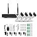 Produktbild VBESTLIFE POE NVR Recorder HD CCTV-Kamerasystem-Kit mit 4CH 720P WiFi Wetterfester Kugel IP-Kamera, Nachtsicht, Motion Dection, E-Mail-Alarmüberwachungskamera-Set, 6TB-Festplatte