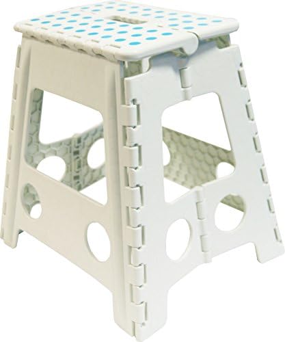 TR24 Folding Stool Step Stool Stool Step Step Folding Step Stool b.150kg (White)