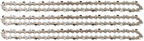3 tallox Saw Chains 3/8" Pitch .063" / 1,6 mm Gauge 60 Links 16" 40 cm fits Stihl Chainsaws