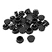 Produktbild 30 PCS Kunststoff Snap In rund Sperren Loch Plugs 20 mm x 24 mm x 10 mm