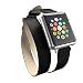 Produktbild Incipio Reese Double Wrap - Doppelt gewickeltes Premium Echtleder-Band für alle 42mm Apple Watch Modelle/Watch Series 2/Series 3/Nike+ [Apple Watch | Apple Watch Sport | Apple Watch Edition] - schwarz
