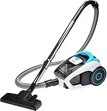 Blaupunkt VCC301 Aspirateur sans sac, 700 W, 1.2 liters, Blanc/Bleu