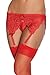 Produktbild Coquette Plus Größe Rot Sexy Strumpfband Gürtel
