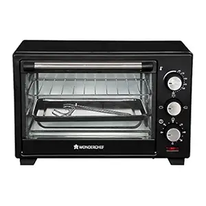 Wonderchef 40-Litre Oven Toaster Grill with Convection and Rotisserie (Black)