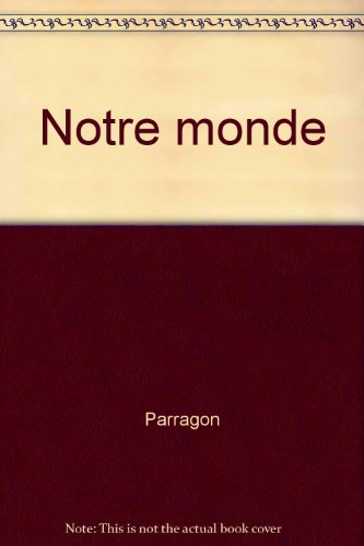 couverture de : Notre monde