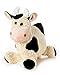 Produktbild Inware 6736 - 2in1 Schmusekissen und Kuscheltier Kuh, creme/schwarz, 45 x 40 cm