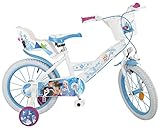 Edad: Desde 5 hasta 7 años. TOIMSA- Frozen Bicicleta con Pedales, 90.9 x 48.0 x 19.1 (683)