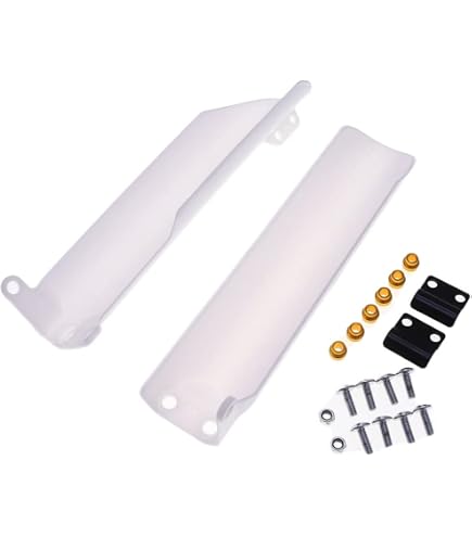 Protections De Fourche POLISPORT Pour KTM - Polypropylène Résistant Aux Chocs, Couleur Orange, Presque 360° De Couverture