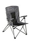 Bo-Camp King Deluxe Plus-Silla Plegable, Color Gris