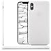 Produktbild zanasta® iPhone X Hülle Case Silikon Soft Flex Schutzhülle Ultra-Slim Handyhülle Cover - Matt Weiß