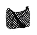 Baby Elegance Everyday Tote Bag (Black Polka Dot)