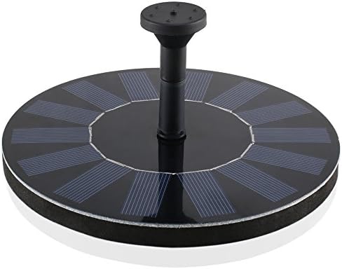 8V 1.4W Solar Powered Water Floating Fountain Garden Pump for Pool Pond Fish Tank Courtyard Max. Flow 180 L/h