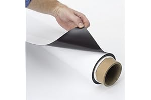 THE MAGNET SHOP Magnetfolie (magnets4you) weiß beschichtet, Breite 615x1,6 mm, Laufmeter