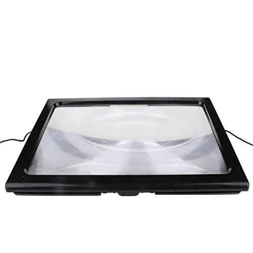 AUTOPKIO detallada Lectura Hands Free Lupa 3 x para abuela con LED de luz batteriebetriebene rect ngulo Hands Free Lupa reviews AUTOPKIO detallada Lectura Hands Free Lupa 3 x para abuela con LED de luz batteriebetriebene rect ngulo Hands Free Lupa
