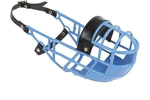 Don Pare Maulkorb Model 101 In Hellblau Trinken Immer Möglich Ideal Für Freilauf, Kennel, Zwinger, Hunderennen, Auto, Giftköderbremse Von Amathings